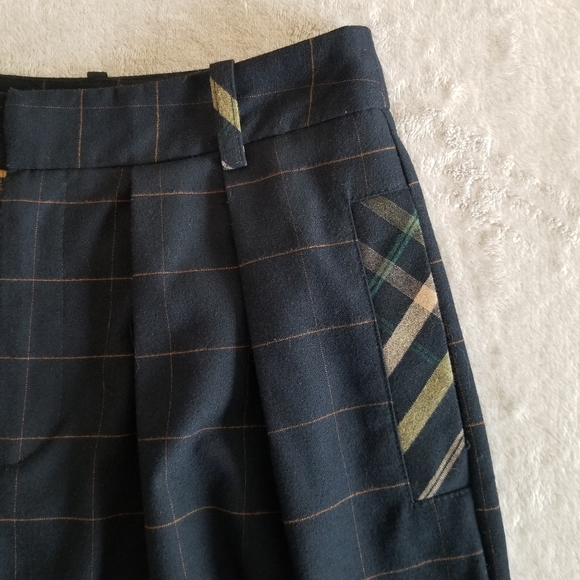 Topshop Sammy Mixed Check Wide Leg Pant - Picture 7 of 11